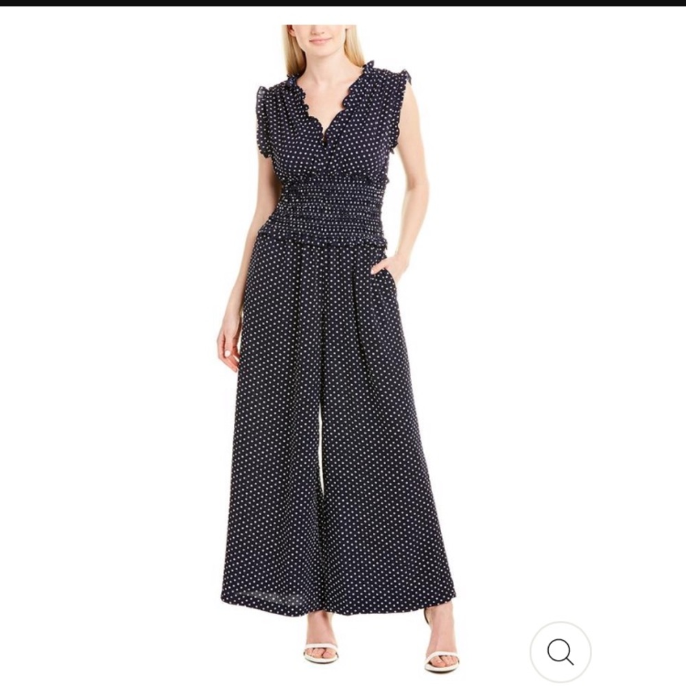 Max studio blkowdot jumpsuit - Picture 2 of 5